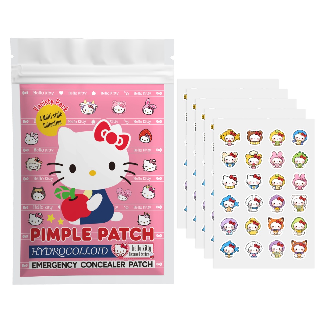 Skincare Moisturizer - 48/120PCS Patchs anti-acné Hello Kitty, patchs