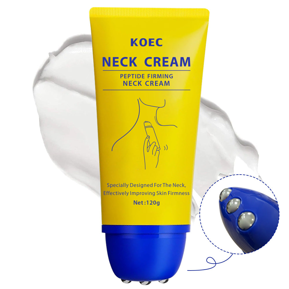 Peptide Neck Cream - 120g KOEC Peptide raffermissant Massage crème