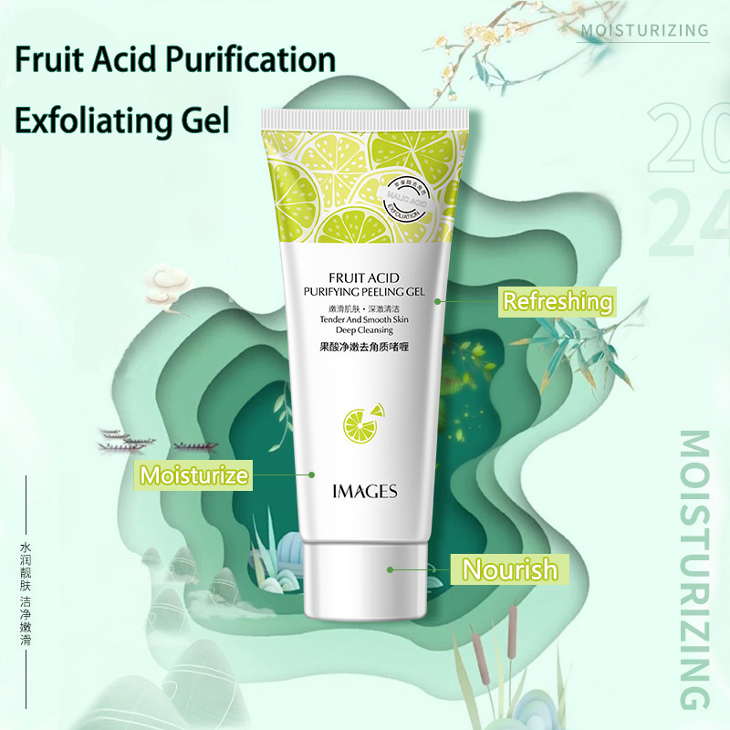 Peptide Neck Cream - Gel exfoliant aux acides de fruits