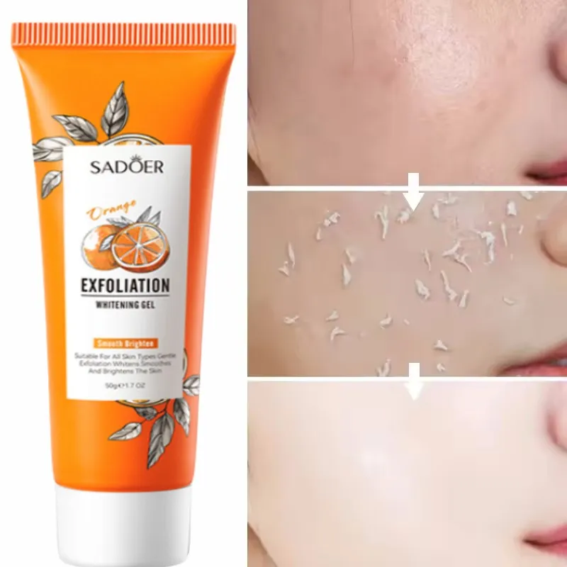 Peptide Neck Cream - Gel exfoliant Orange pour le visage,