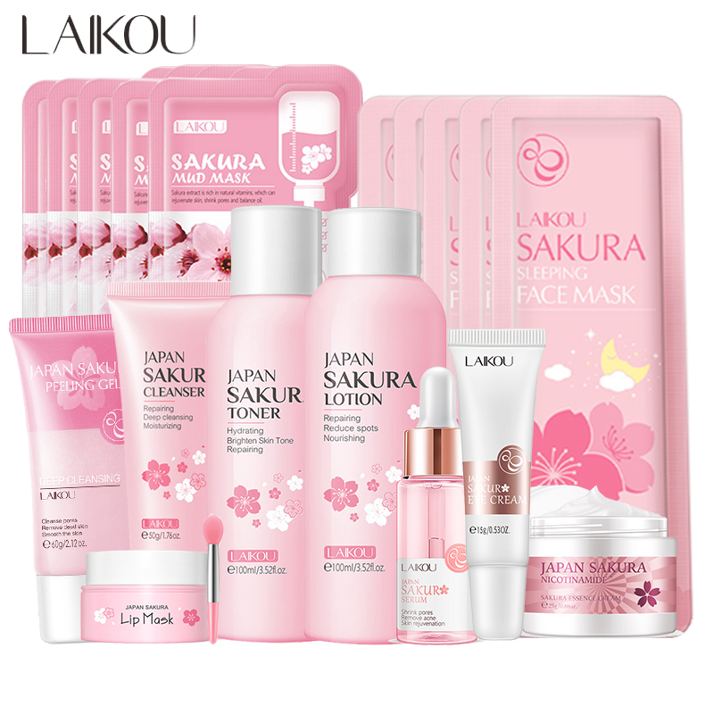 Peptide Neck Cream - Sakura nettoyant pour le visage coréen