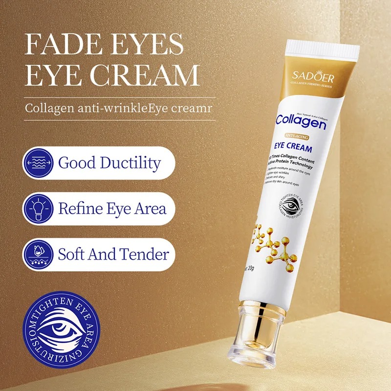 Skincare D'Alba - Crème pour les yeux au collagène,