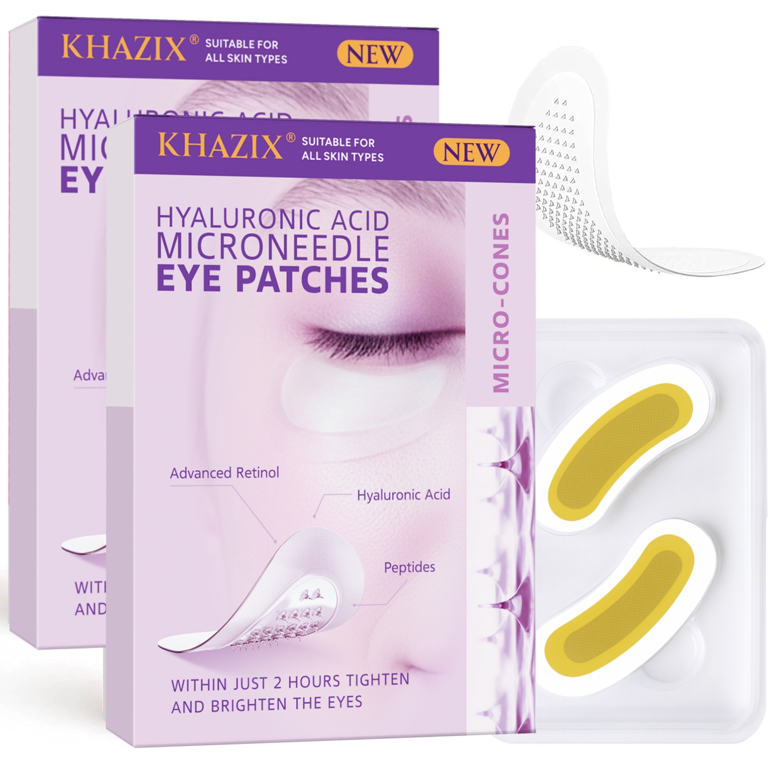 Skincare Moisturizer - Patchs pour les yeux à l'acide