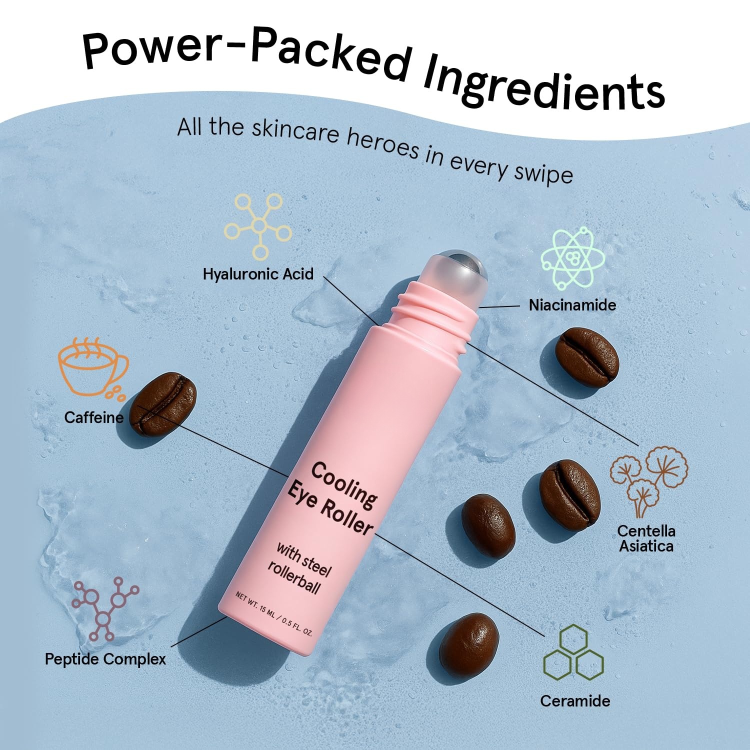 Sérum pour les yeux, huile écl - Caffeine Eye Serum avis et prix