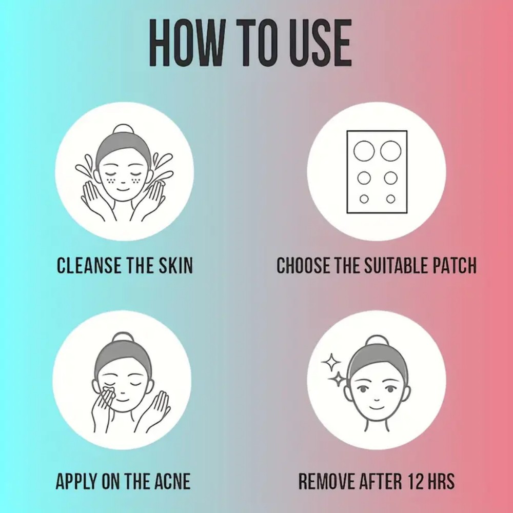 Ensemble de patchs anti-acné e - Skincare Gentle avis et prix