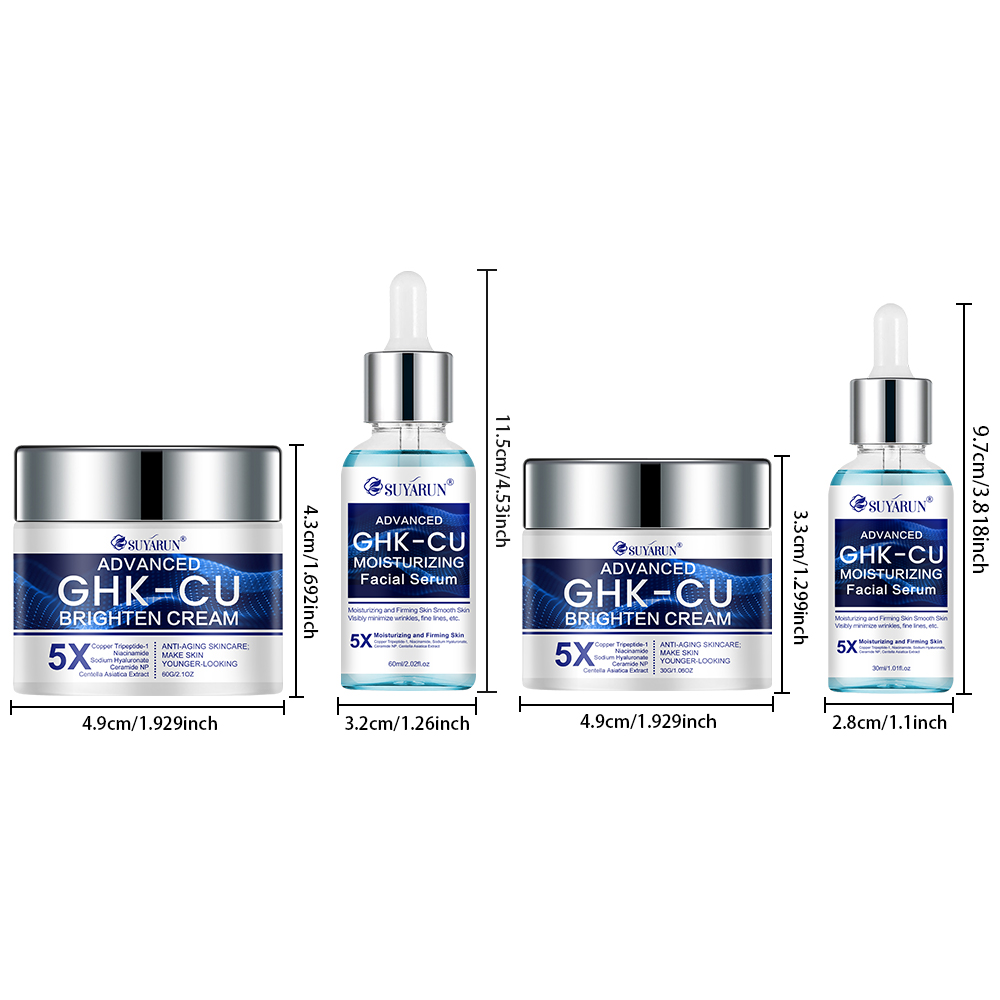 Crème et sérum SUYARUN GHK-CU  - Skincare Gentle avis et prix
