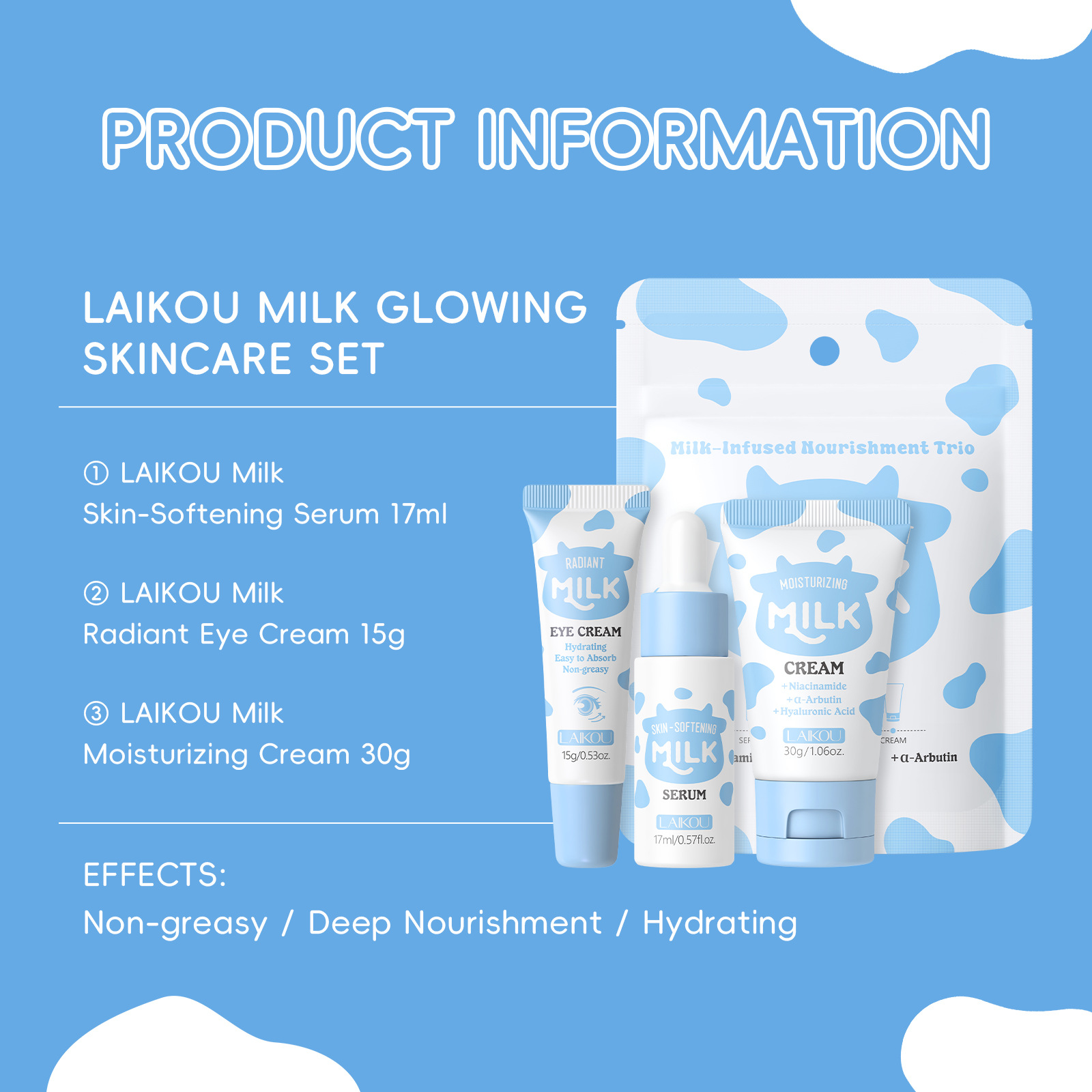 Ensemble de soins de la peau L - Skincare Gentle avis et prix