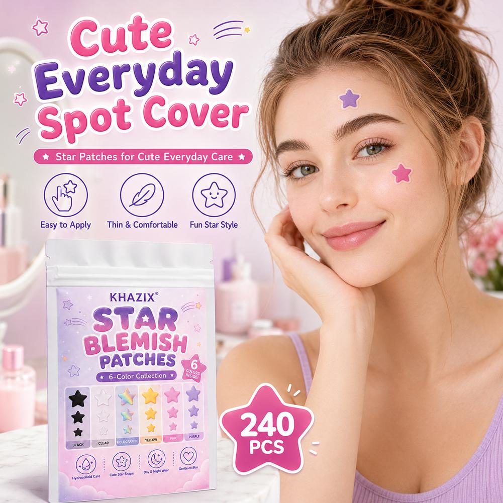 Patchs anti-boutons étoiles se - Skincare Gentle avis et prix