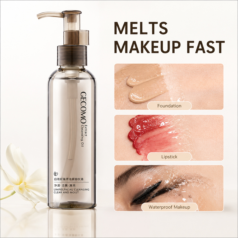 Huile nettoyante au jasmin, dé - Skincare Gentle avis et prix