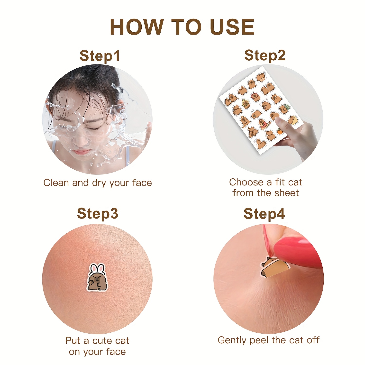 Patchs anti-boutons en forme d - Skincare The Originote avis et prix
