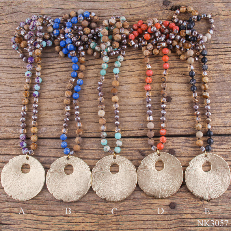 RH – collier bohème avec pende - Skincare Rh avis et prix