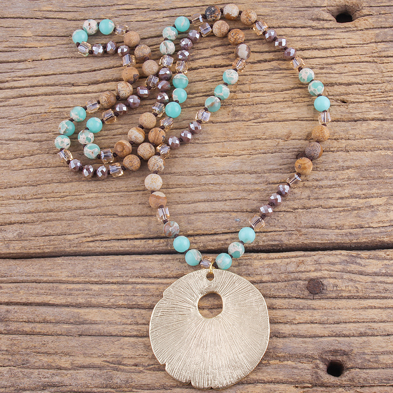 RH – collier bohème avec pende - Skincare Rh avis et prix