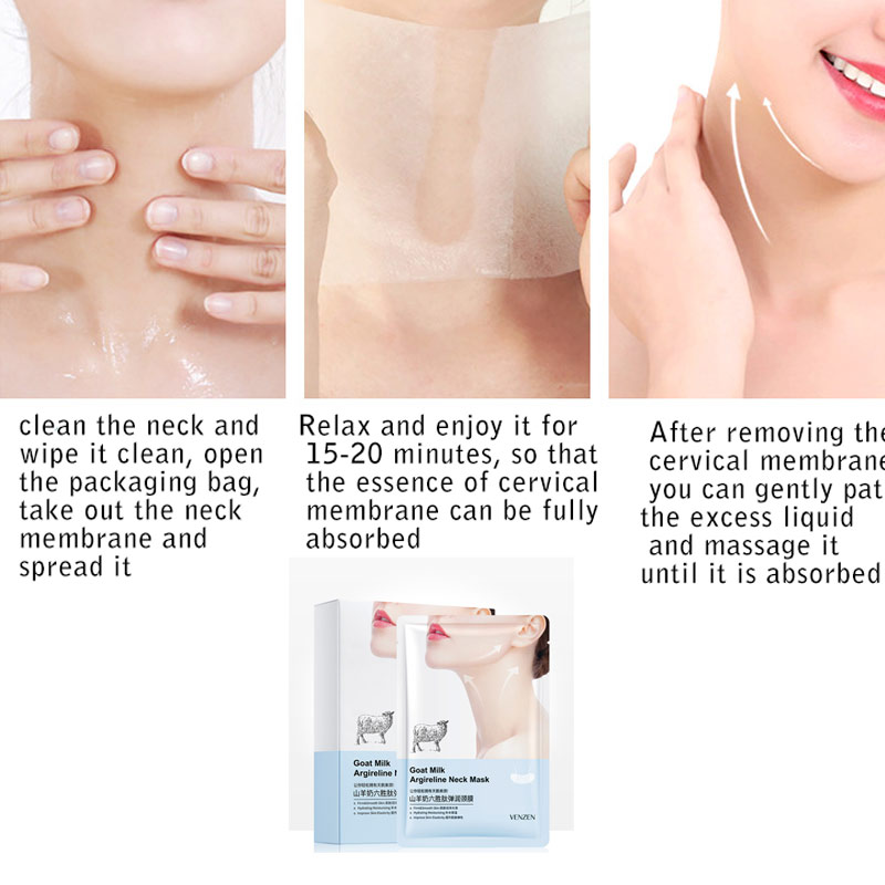 Masque de Cou au Lait de Chèvr - Peptide Neck Cream avis et prix
