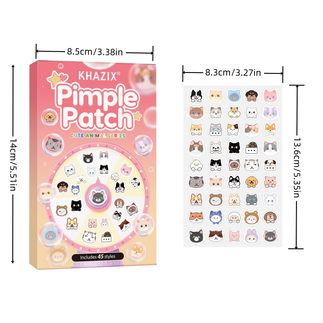 Patch d'acné de dessin animé 4 - Skincare Gentle avis et prix