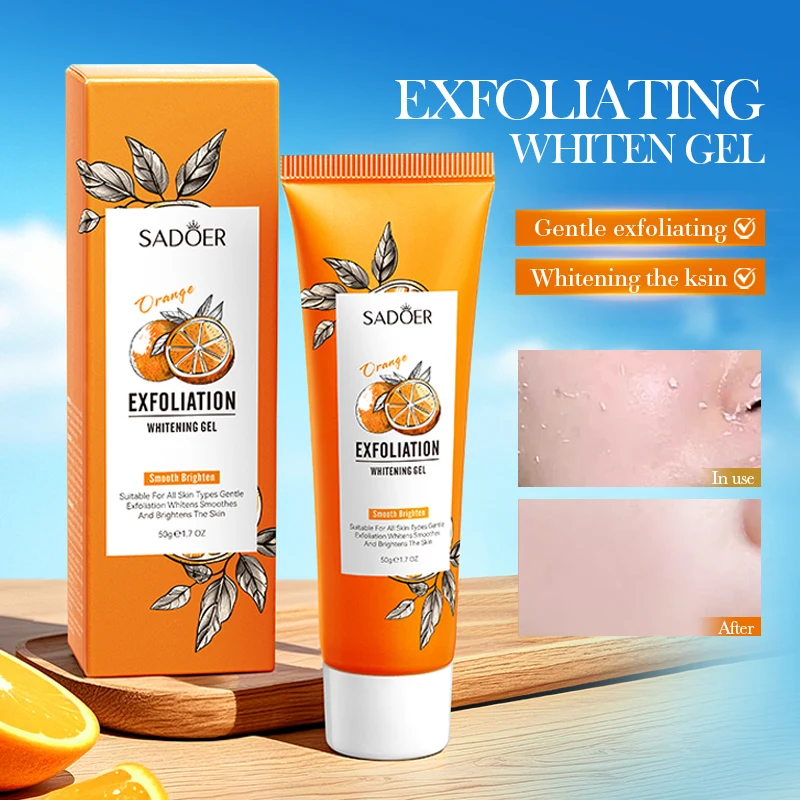 Gel exfoliant Orange pour le v - Peptide Neck Cream avis et prix