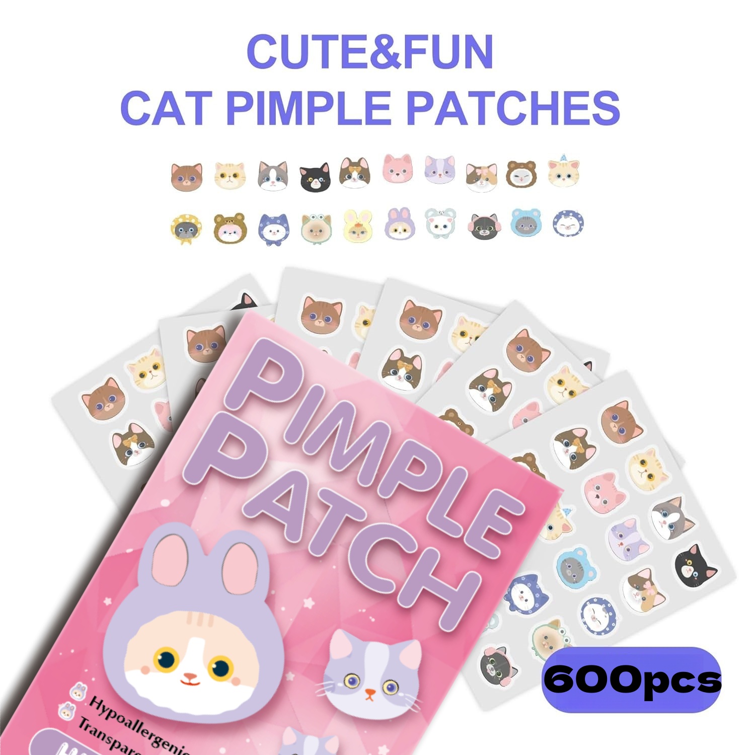 Patch d'acné de dessin animé,  - Skincare Gentle avis et prix