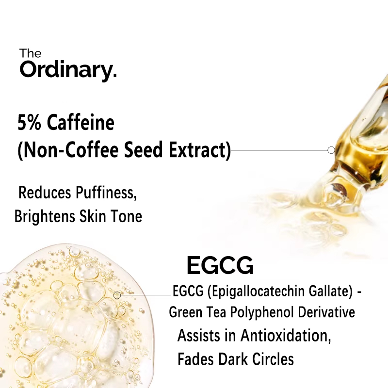 Sérum à la caféine 5% + EGCG 3 - Caffeine Eye Serum avis et prix