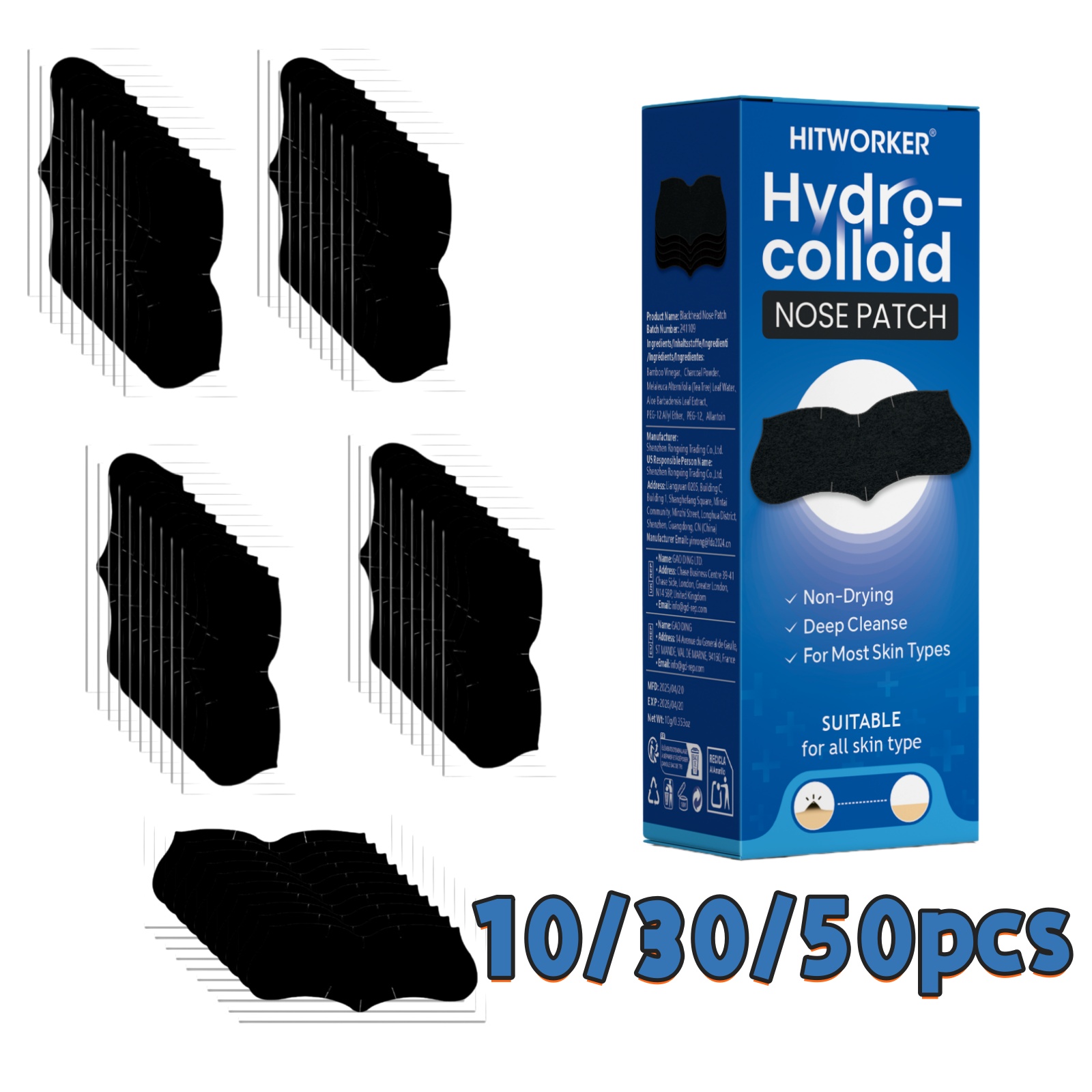 Bandes nasales nettoyantes pou - Skincare The Originote avis et prix