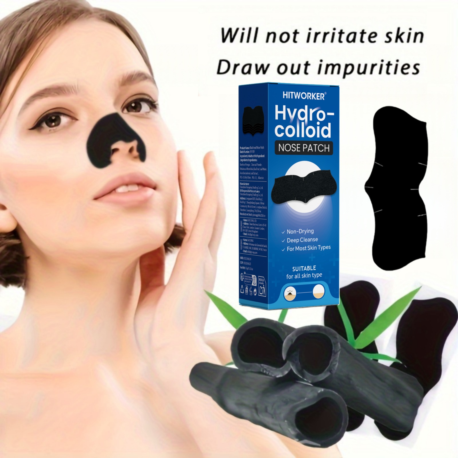 Bandes nasales nettoyantes pou - Skincare The Originote avis et prix
