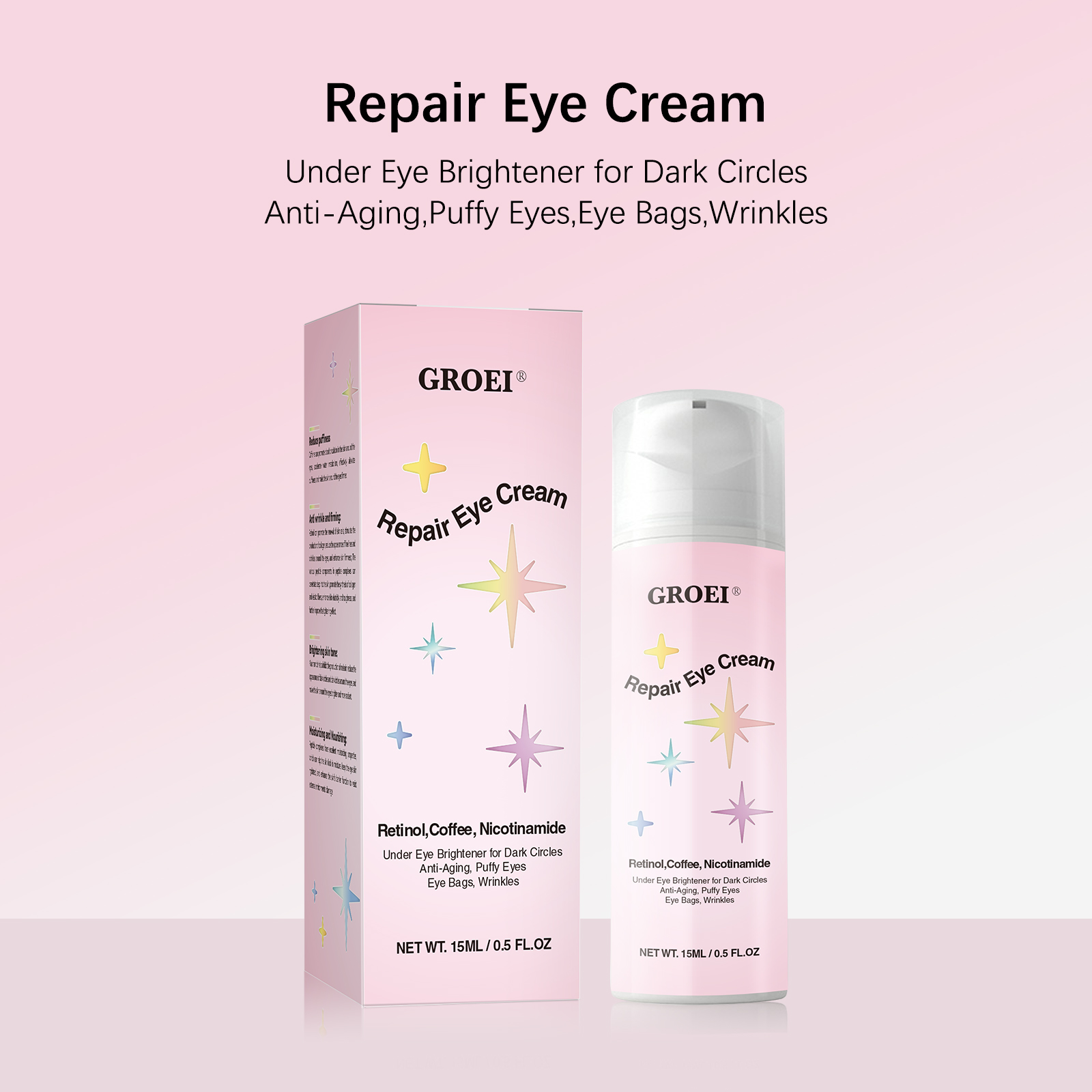 Crème pour les yeux 15ml, Réti - Caffeine Eye Serum avis et prix