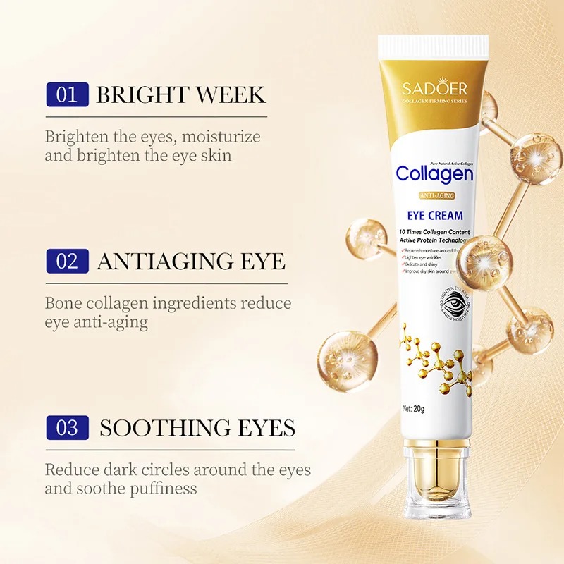 Crème pour les yeux au collagè - Skincare D'Alba avis et prix